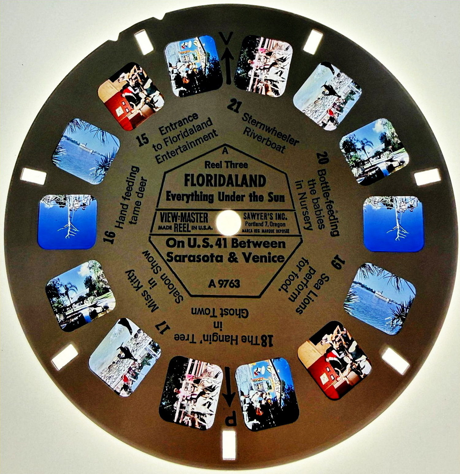 Floridaland - Viewmaster Reel 3 (newer photo)